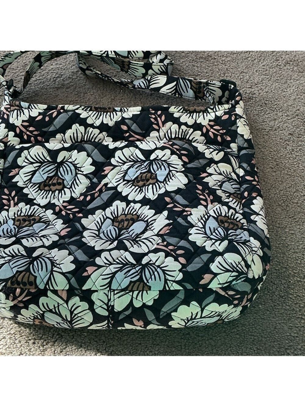 Vera Bradley Floral Quilted Shoulder Bag